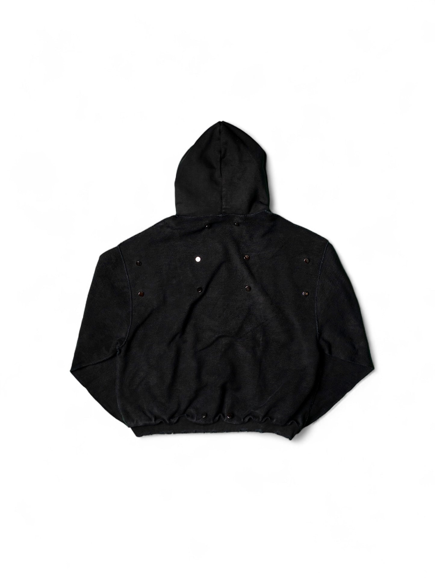 .Reversible Cross Hoodie